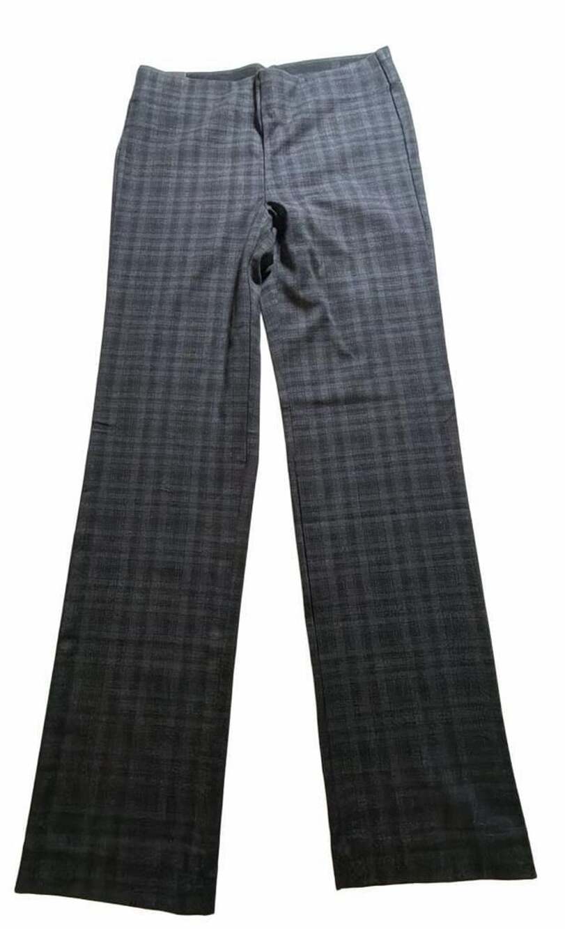 Gloria Vanderbilt Women's Straight Leg Plaid Pants Size 6